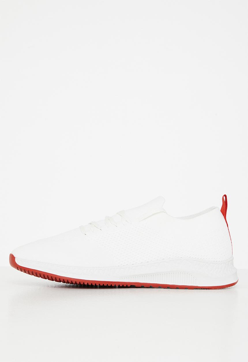 POLO - M Classic knit runner - white