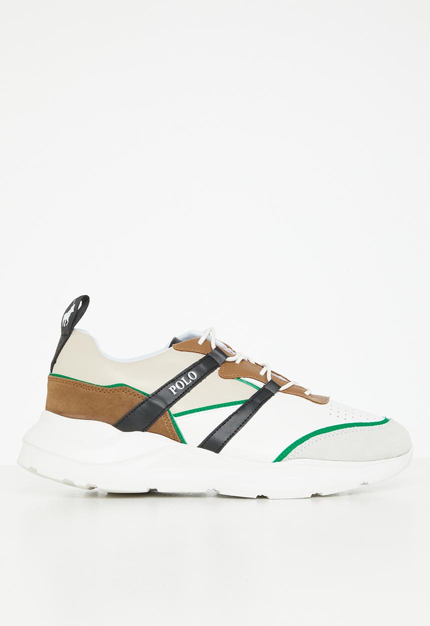 POLO - Colour block slip on sneaker - white