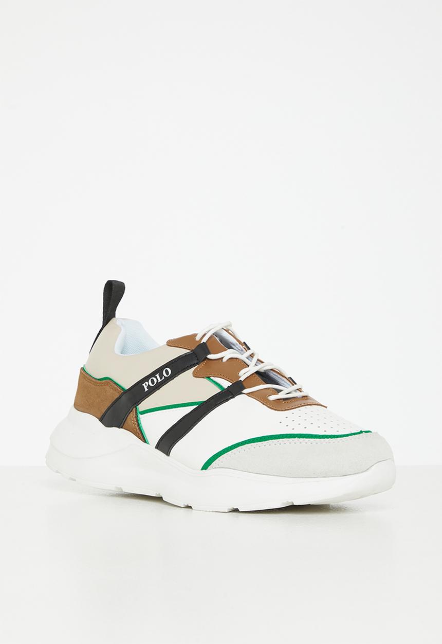 POLO - Colour block slip on sneaker - white