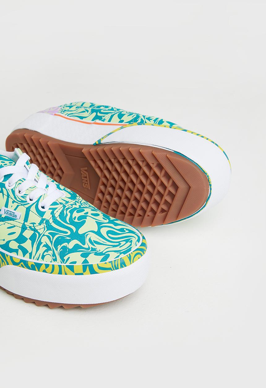 Vans - Era stacked -  wavy daze tile blue
