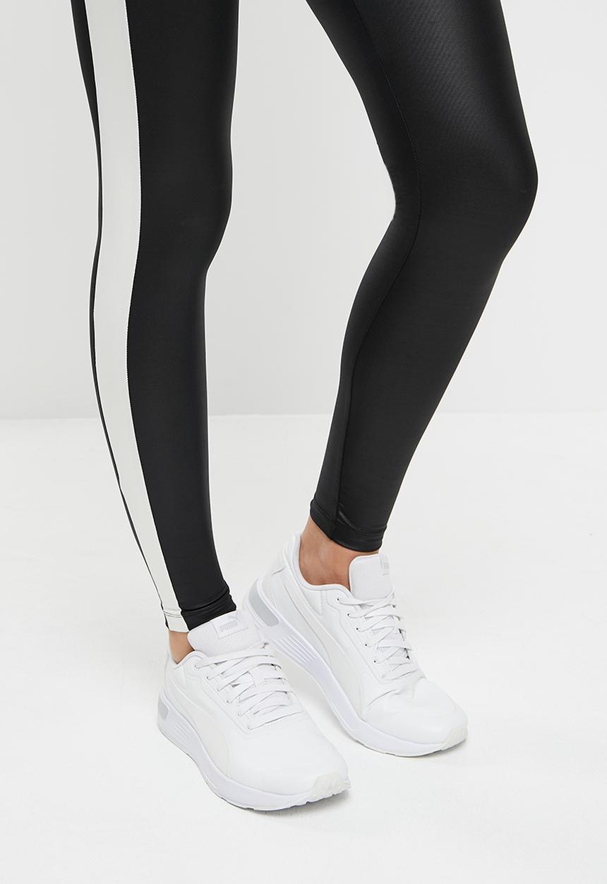 PUMA - T7 high waist shiny leggings - black