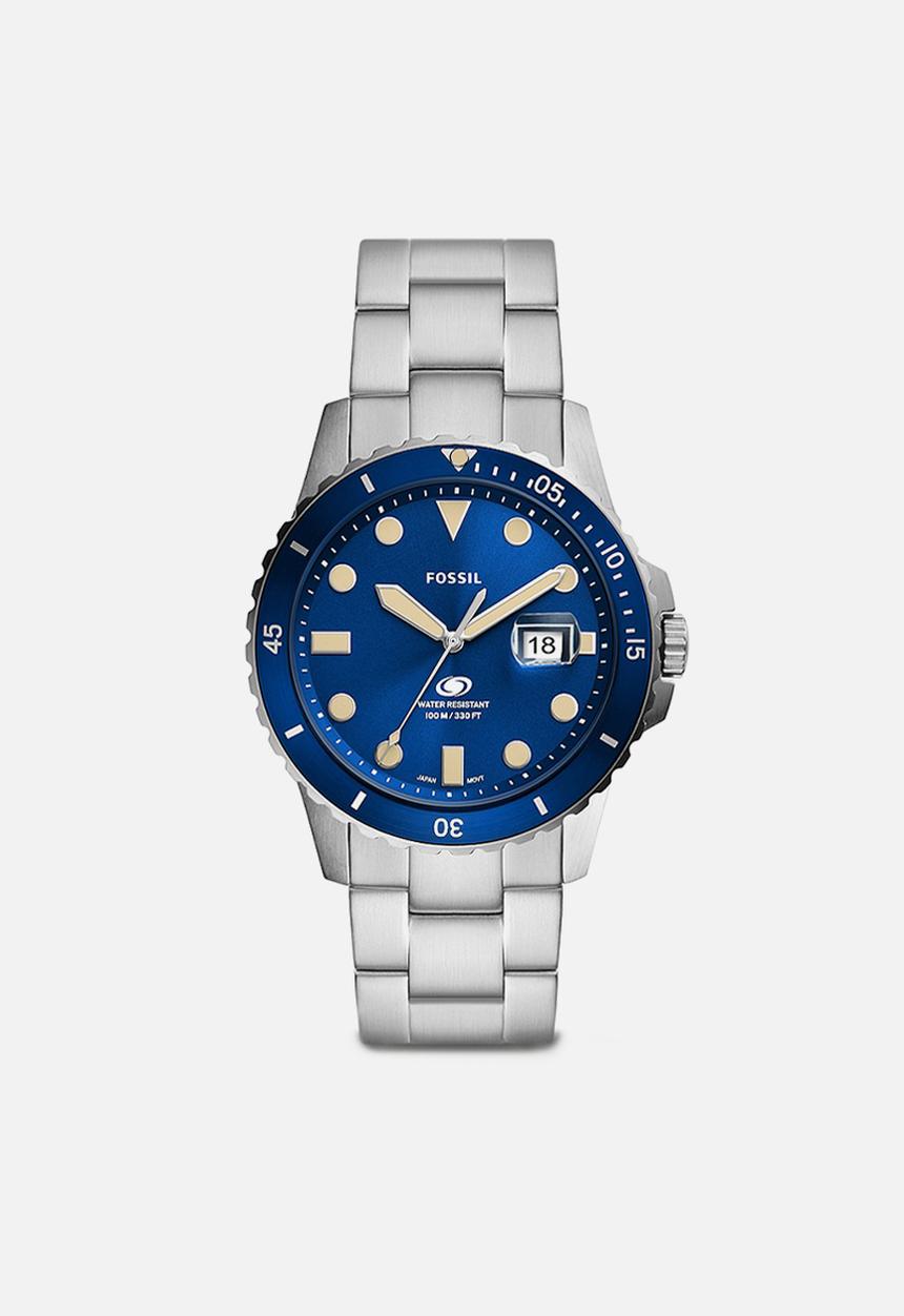 Fossil - Fossil blue - silver