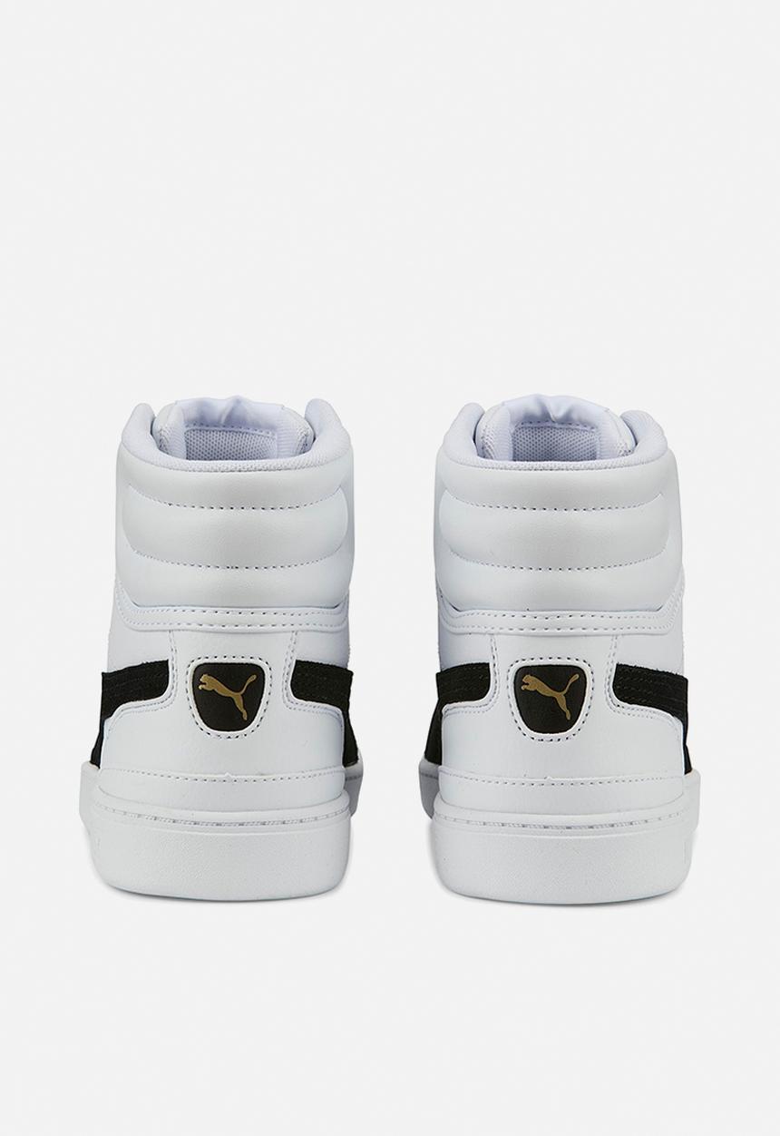 PUMA - Vikky v3 mid l jr - puma white-puma black-puma team gold