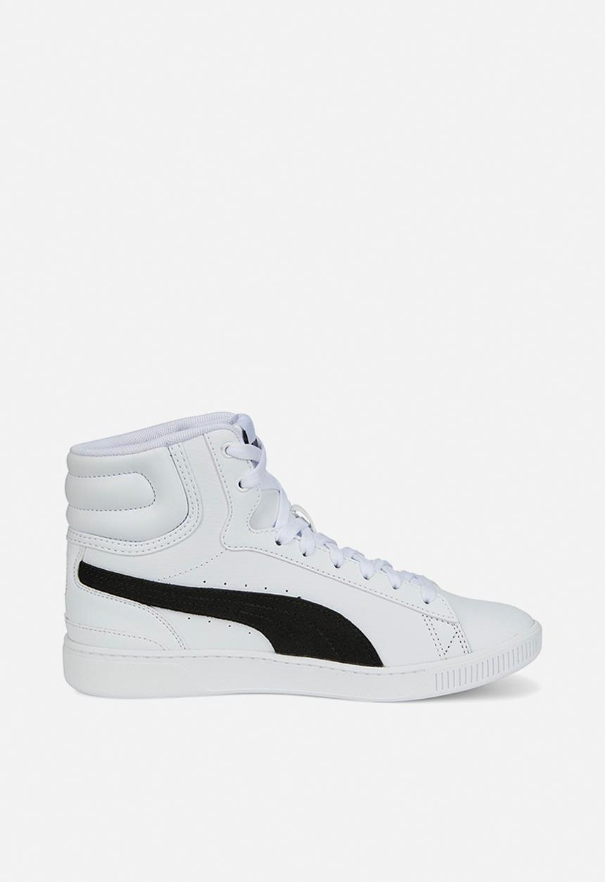 PUMA - Vikky v3 mid l jr - puma white-puma black-puma team gold