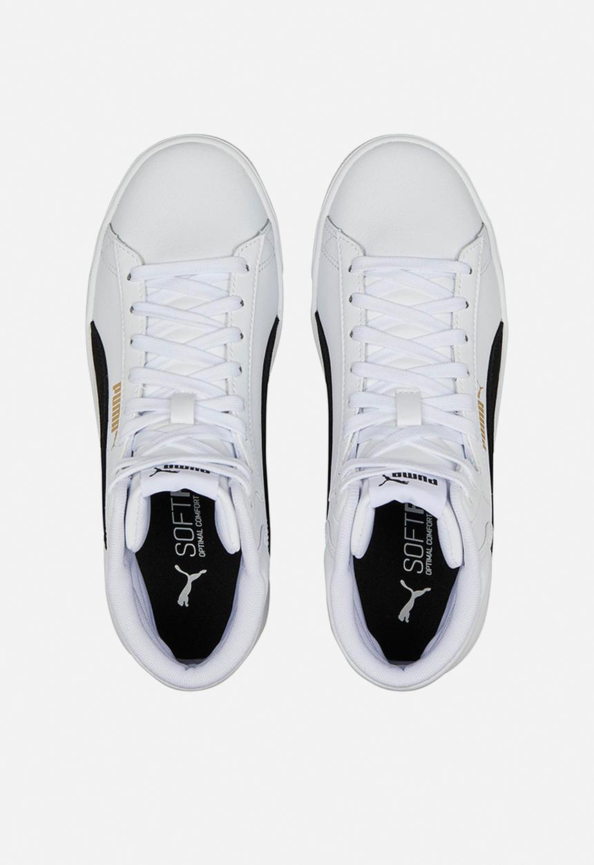 PUMA - Vikky v3 mid l jr - puma white-puma black-puma team gold