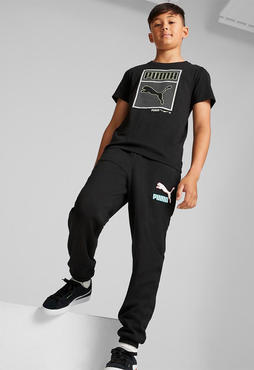 PUMA - Arctic stars tee  b - puma black