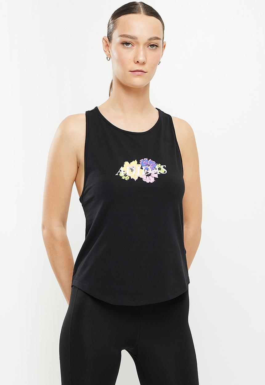 adidas Performance - W flor g tank - black
