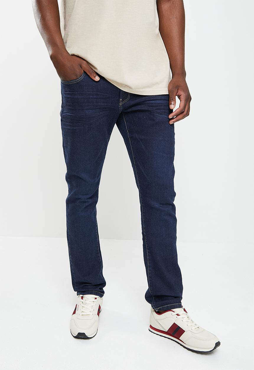 POLO - Men pjc accra slim leg denim - dark wash