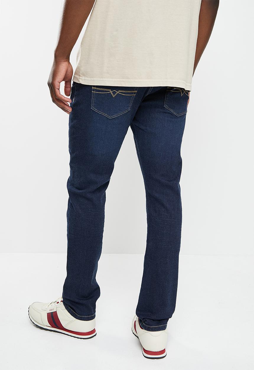 POLO - Men pjc accra slim leg denim - dark wash