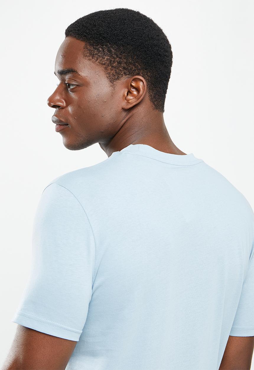 POLO - Men pjc mpho short sleeve logo tee - blue