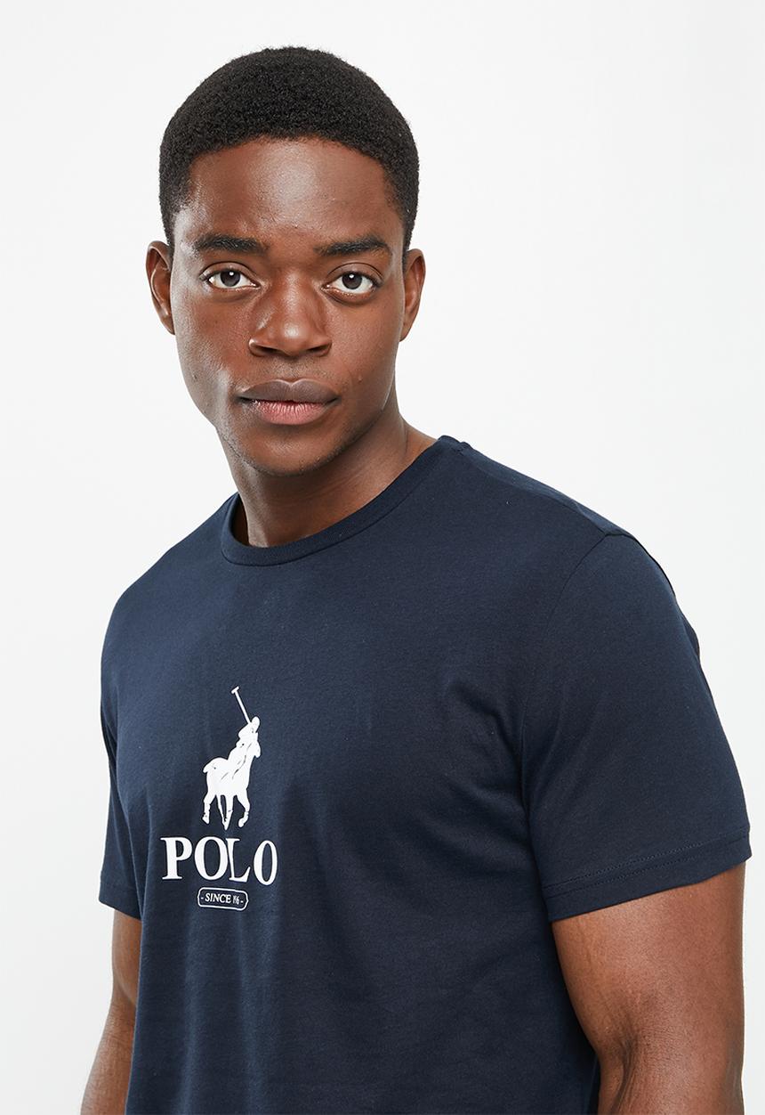 POLO - Men logo printed tee - navy