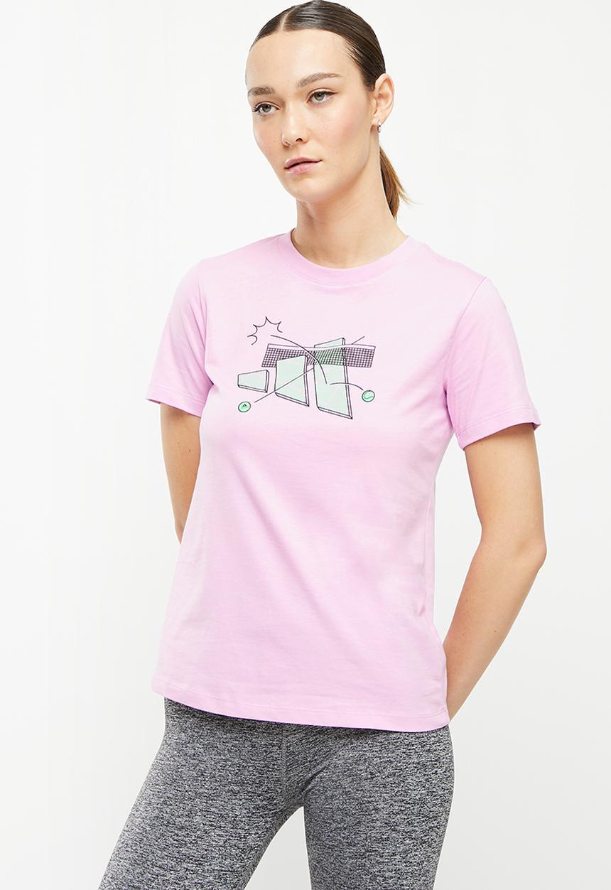 adidas Performance - W tns cat g tee - bliss lilac