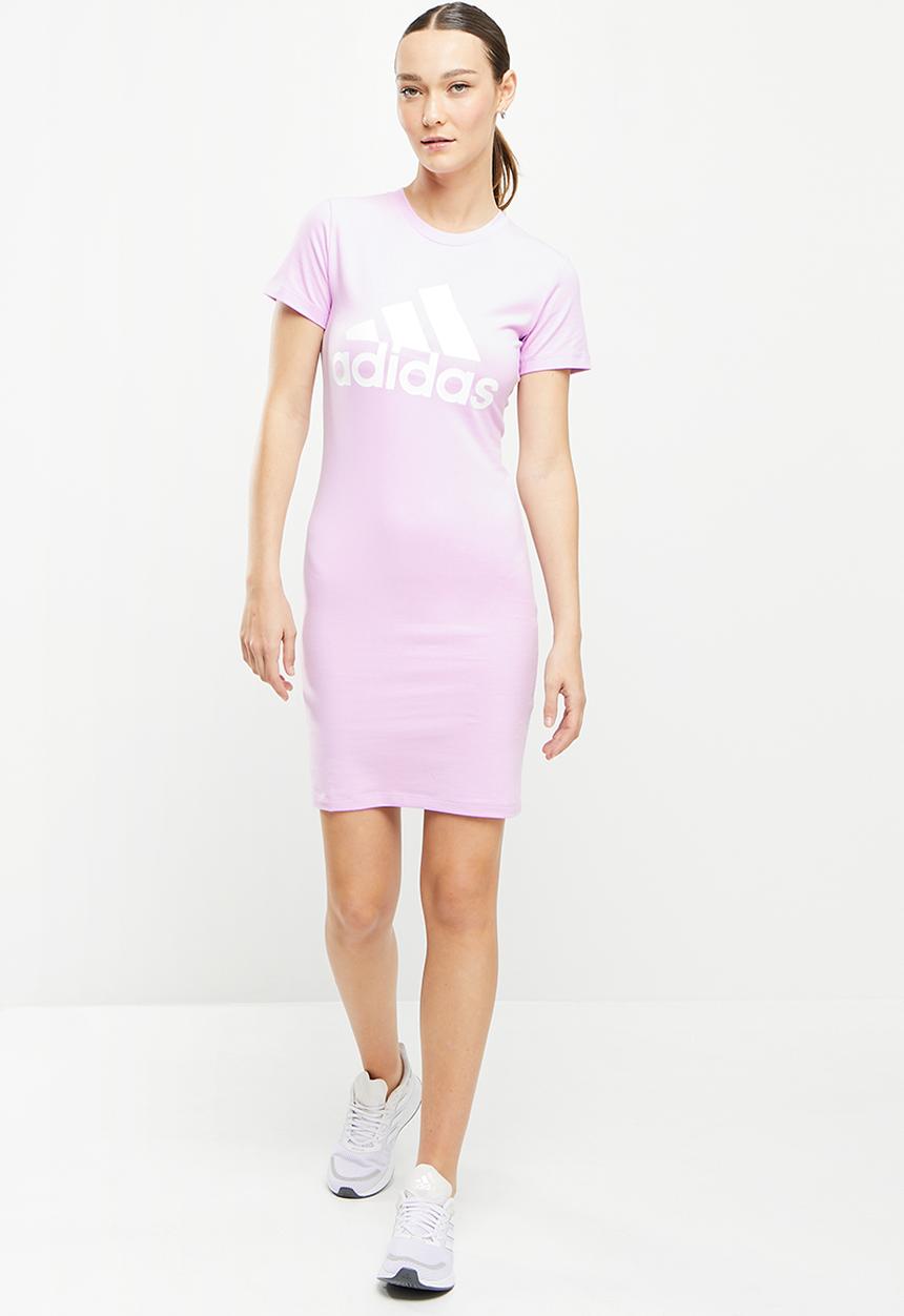 adidas Performance - W bl sj dress - bliss lilac & white