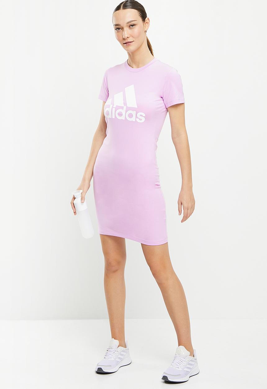 adidas Performance - W bl sj dress - bliss lilac & white