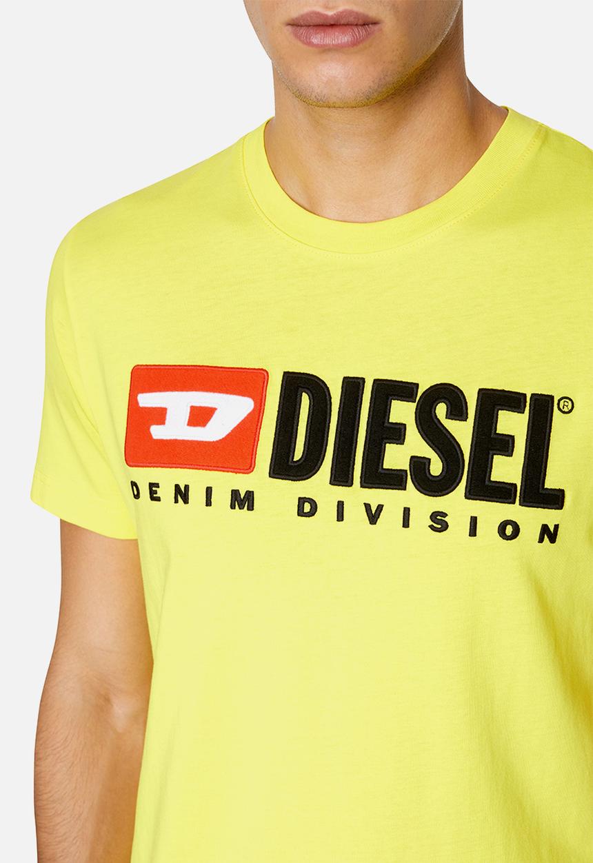 Diesel  - T-diegor-div short sleeve tee - yellow