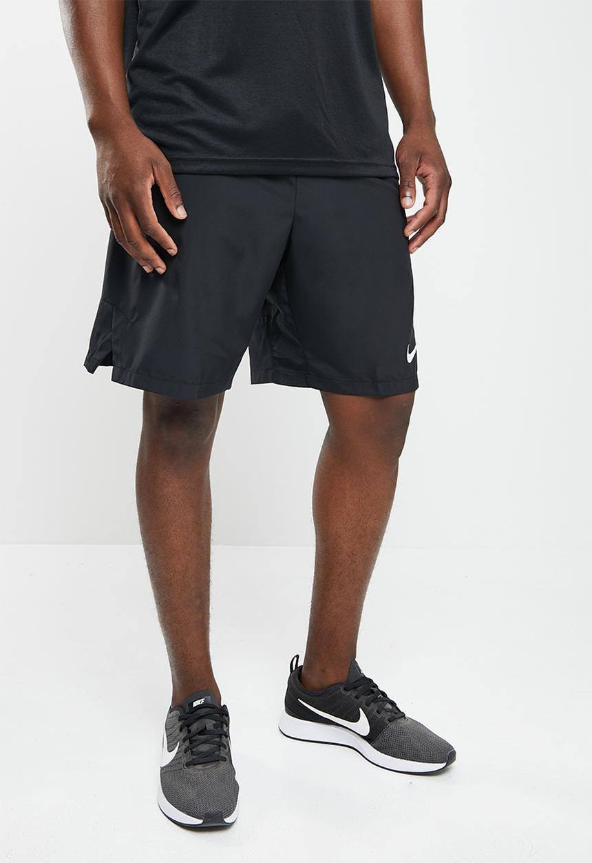 Nike - Woven training shorts - black/black/white