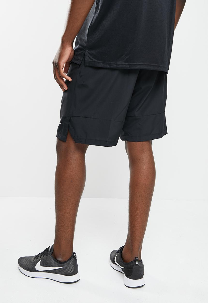Nike - Woven training shorts - black/black/white