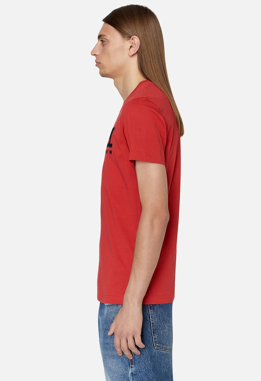 Diesel  - T-diegor-div short sleeve tee - red