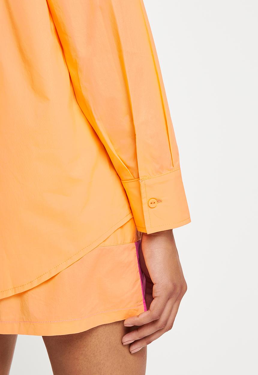 Me&B - Oversized shirt - pink & peach