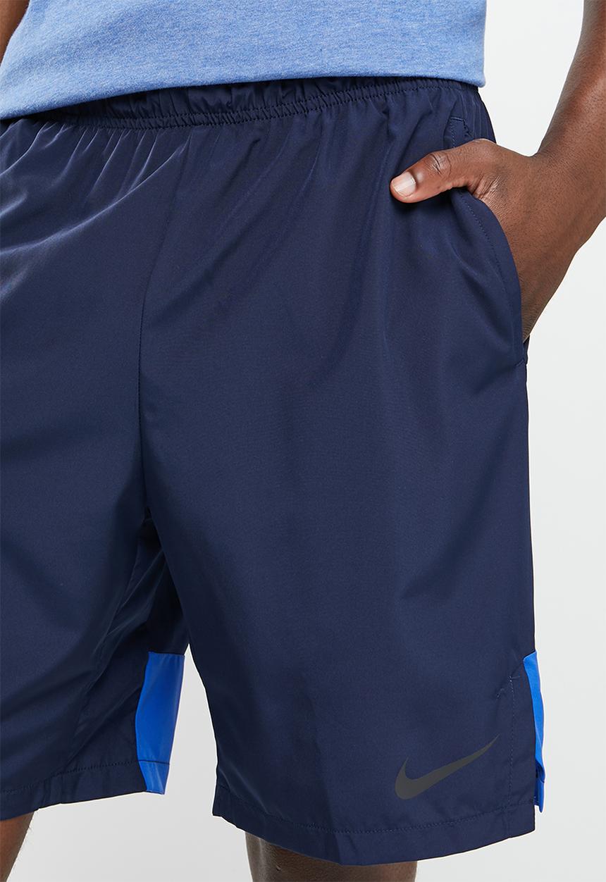 Nike - Woven training shorts - obsidian/game royal/black