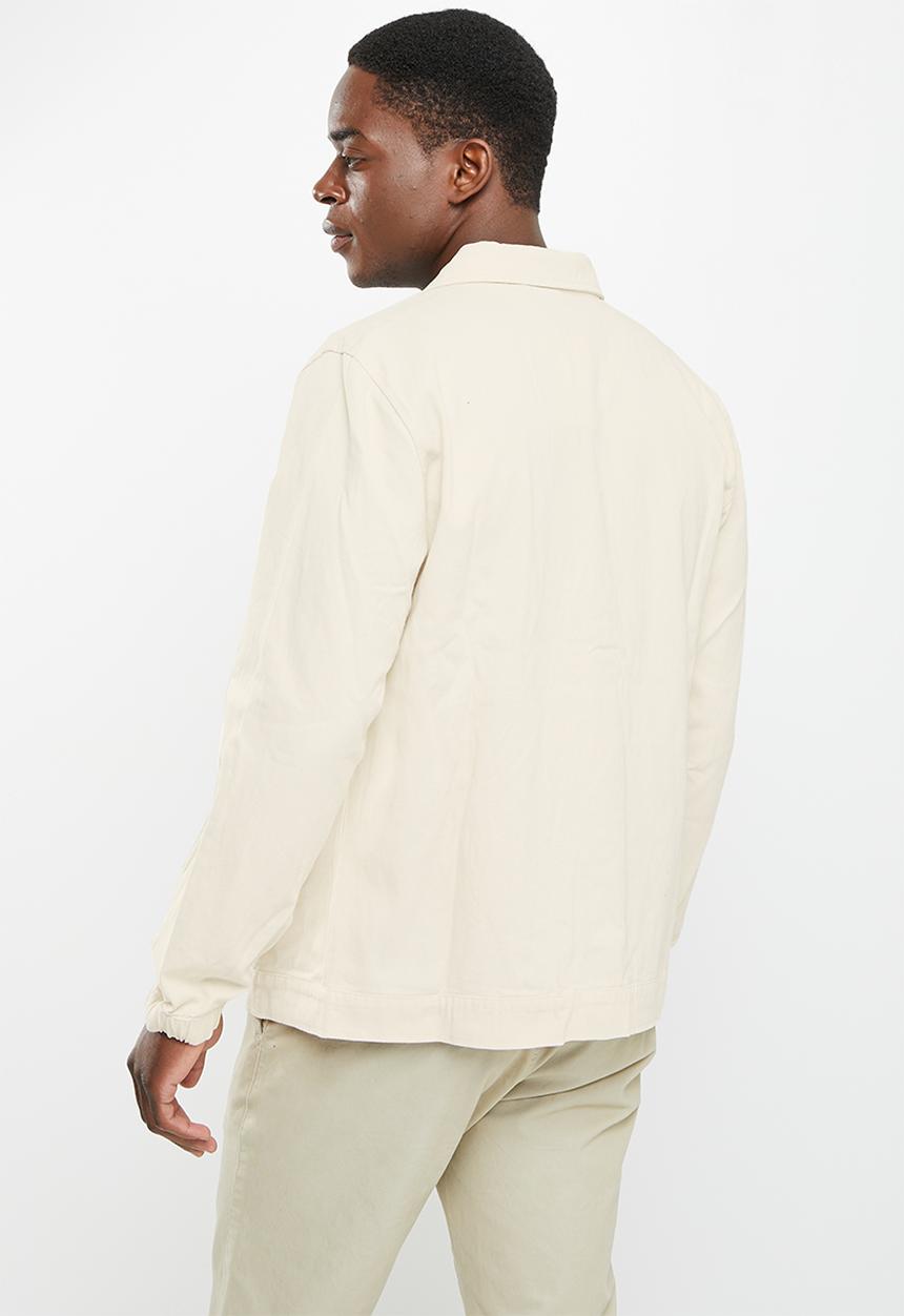 POLO - Men sport bandile coach jacket - stone