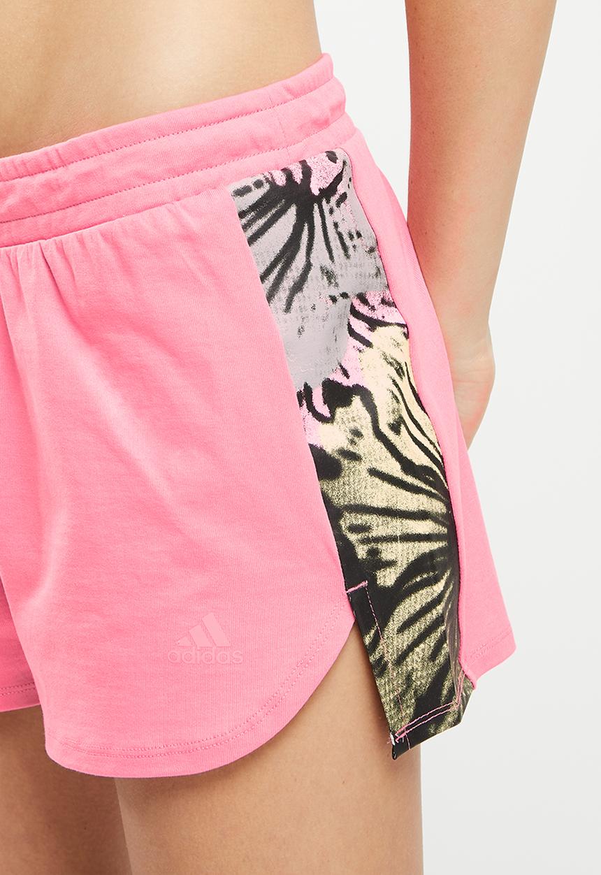 adidas Performance - W s aop pacer shorts - bliss pink