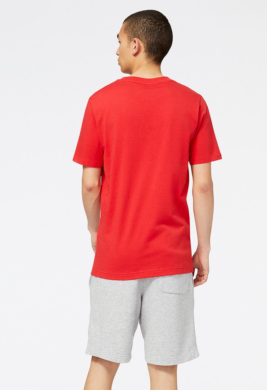New Balance  - Nb classics core plus graphic tee - team red