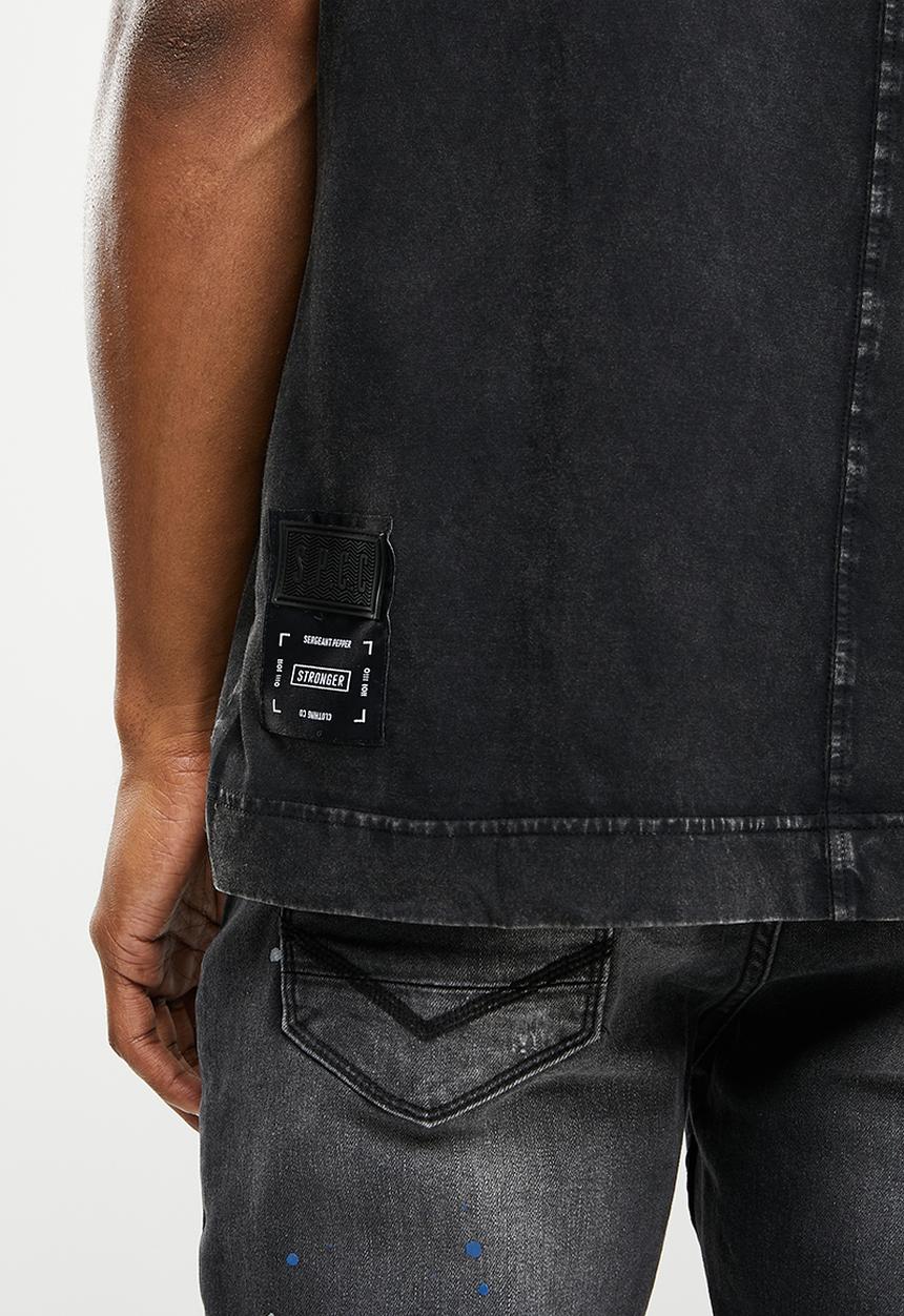 S.P.C.C - Truitt tee  - black