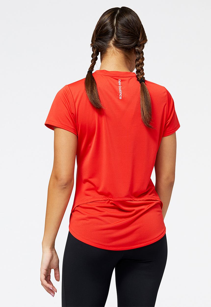 New Balance  - Accelerate short sleeve - true red