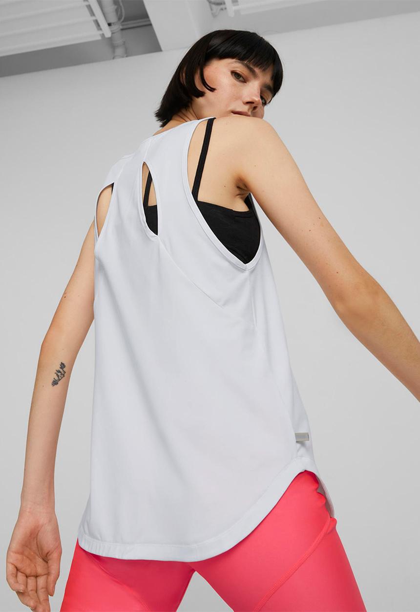 PUMA - Run cloudspun tank w - puma white