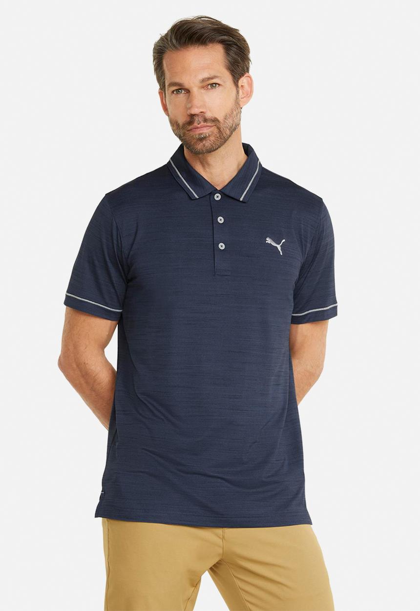 PUMA - Cloudspun monarch polo - navy blazer heather 