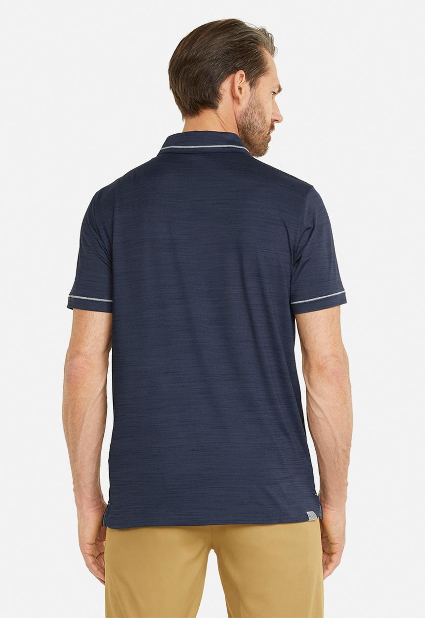 PUMA - Cloudspun monarch polo - navy blazer heather 
