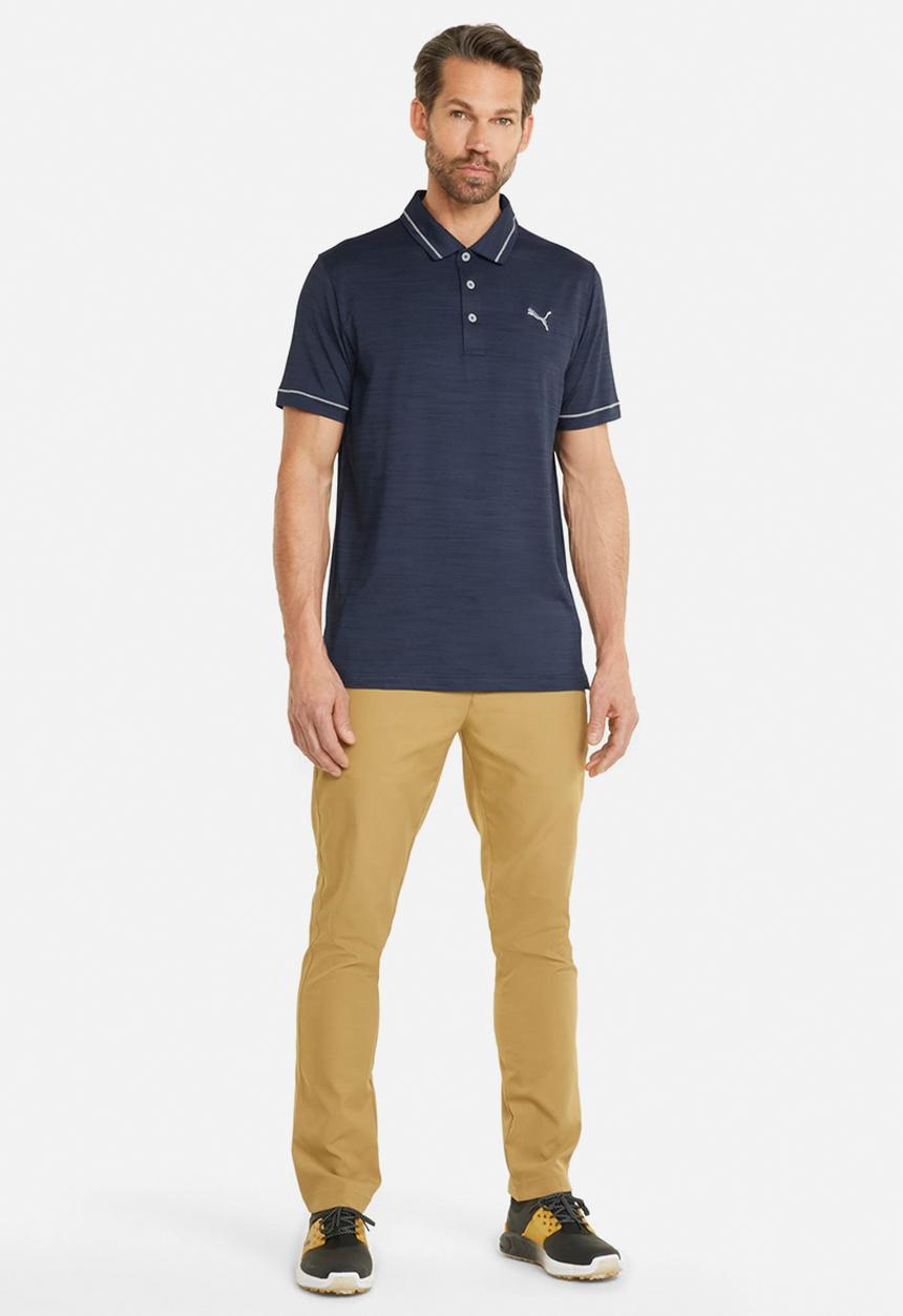PUMA - Cloudspun monarch polo - navy blazer heather 