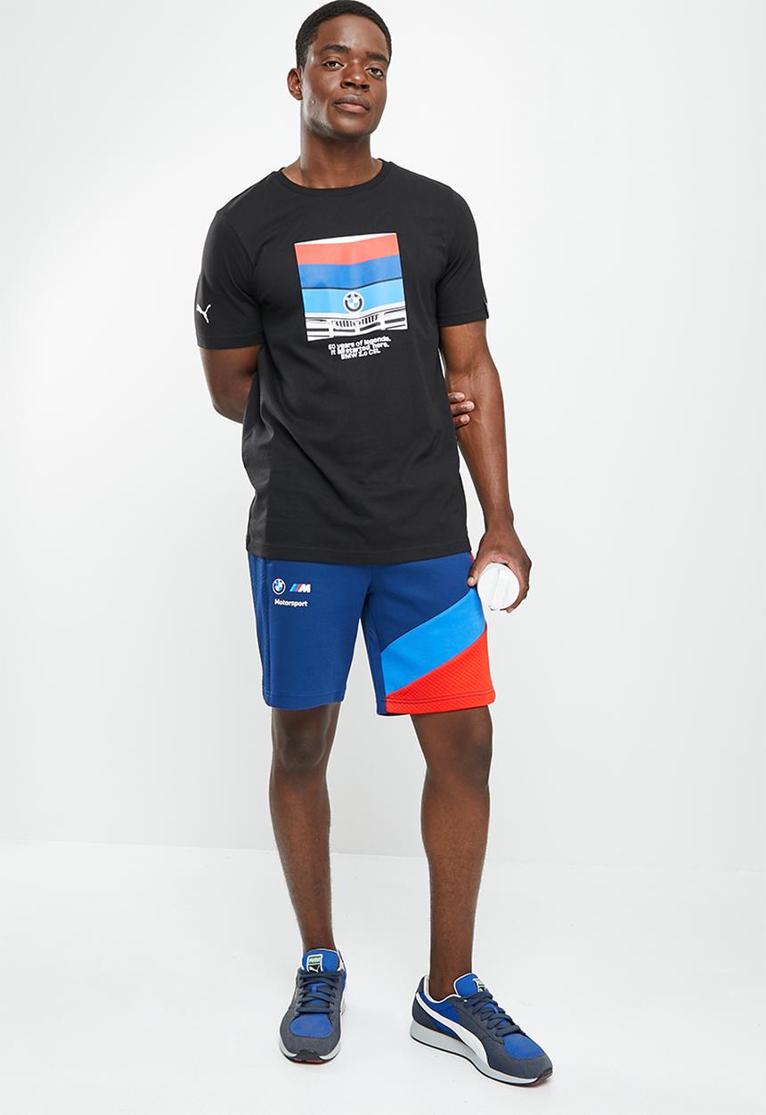 PUMA - Bmw mms vintage car tee - puma black
