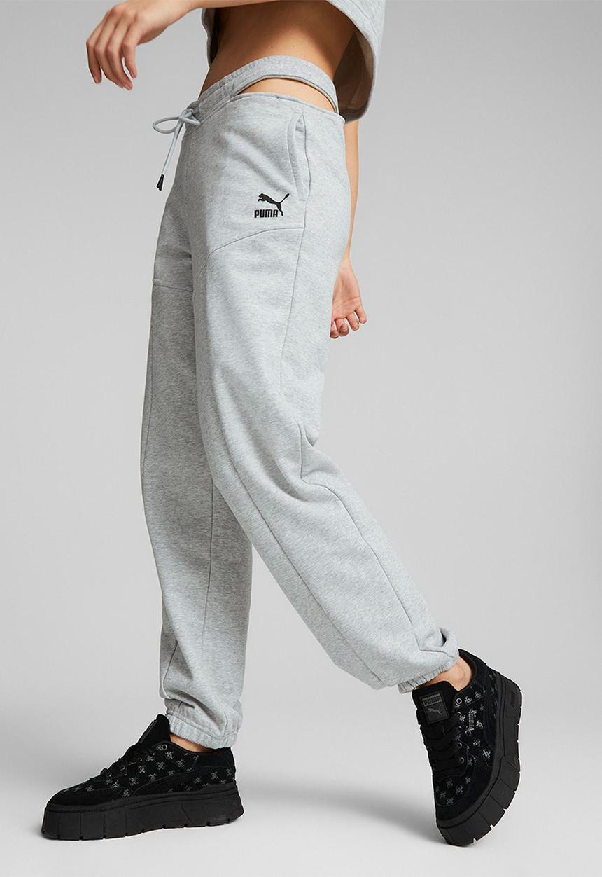PUMA - Dare to sweatpants - light gray heather