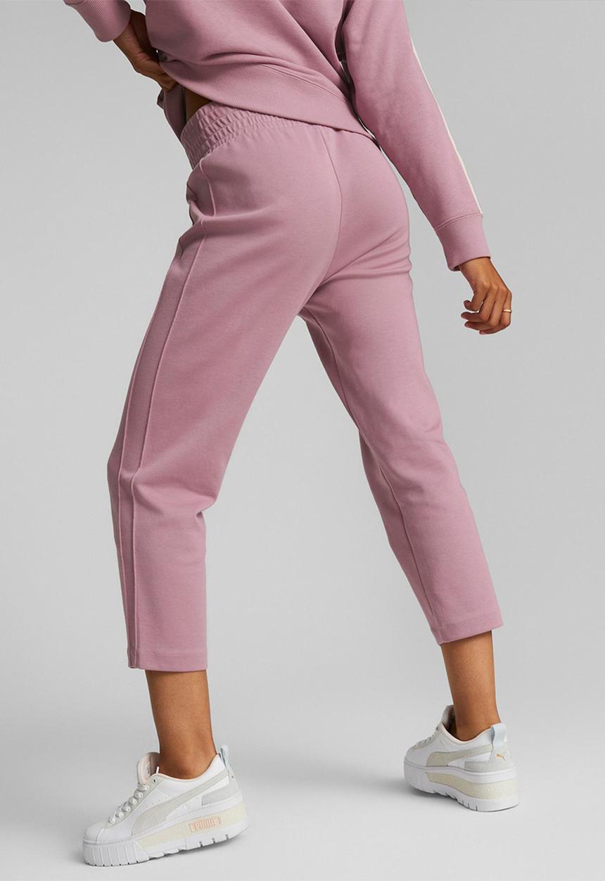 PUMA - T7 high waist pants dk - pale grape