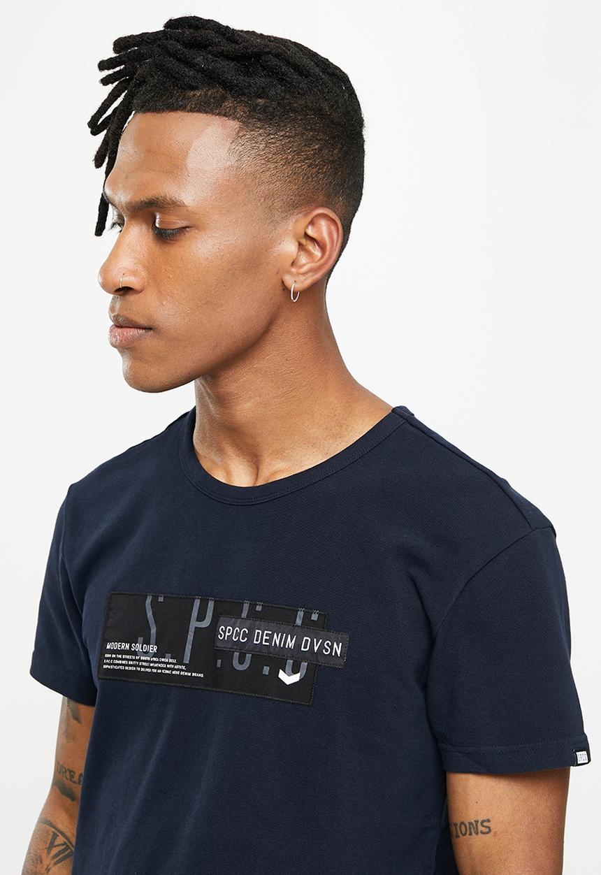 S.P.C.C - Threatt tee  - navy