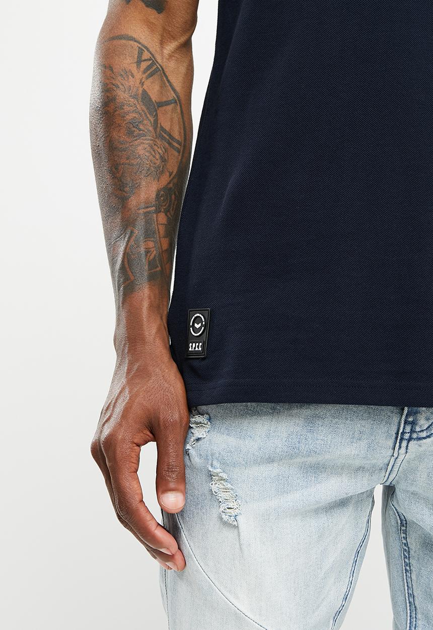 S.P.C.C - Threatt tee  - navy