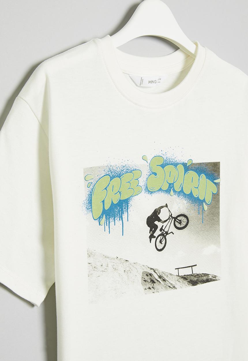 MANGO - T-shirt spray - white