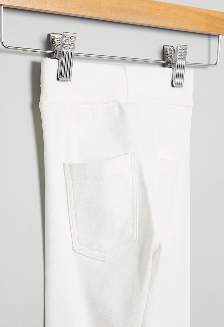 Pop Candy - Girls skinny jegging - white