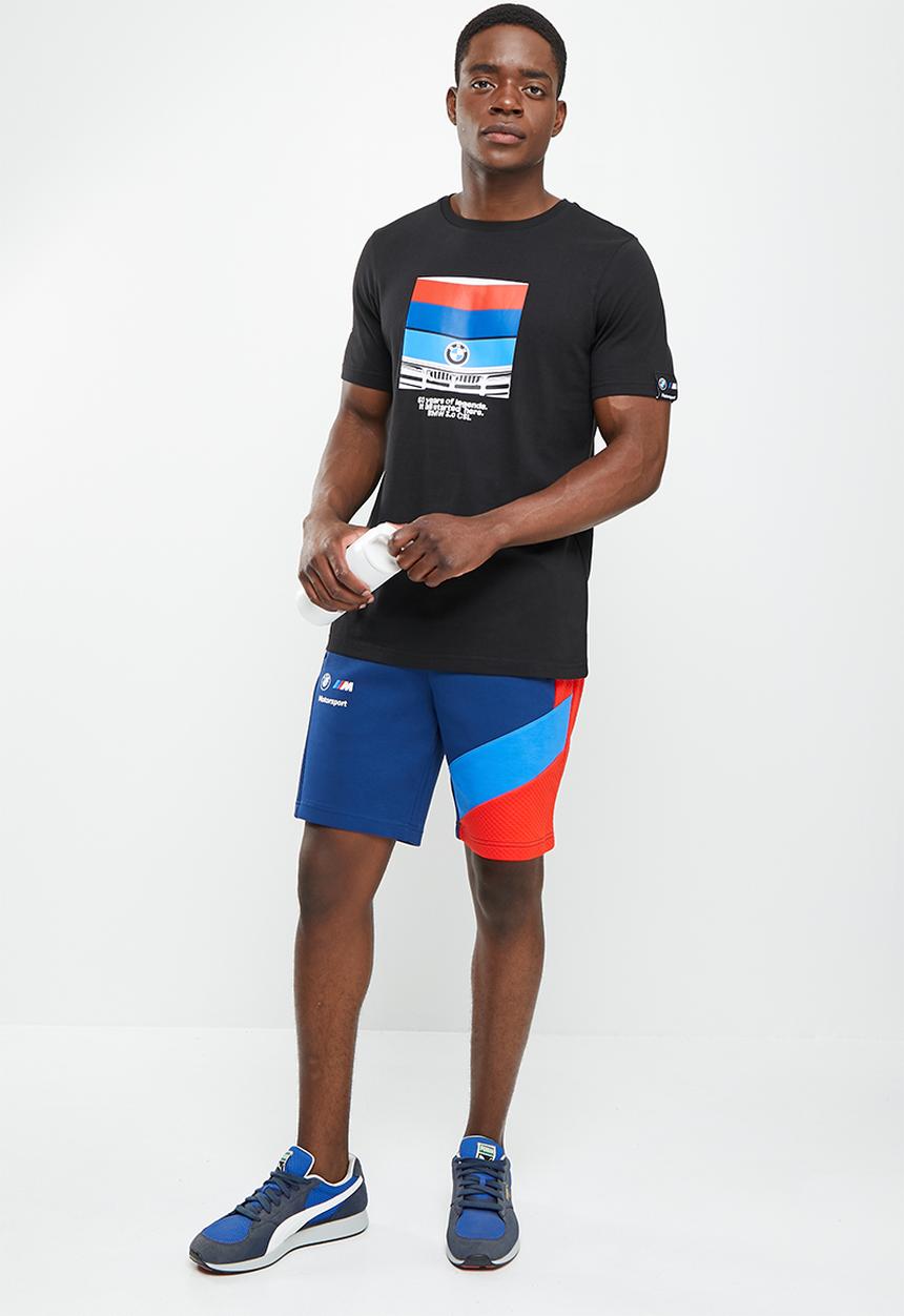 PUMA - Puma bmw sweat shorts - estate blue-m colour