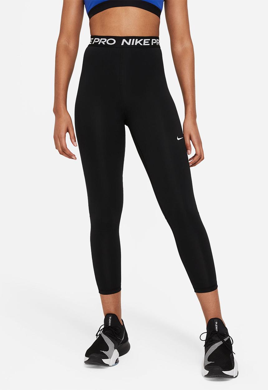 Nike - Nike Pro 365 - High-Waisted 7/8 Mesh Panel Leggings
