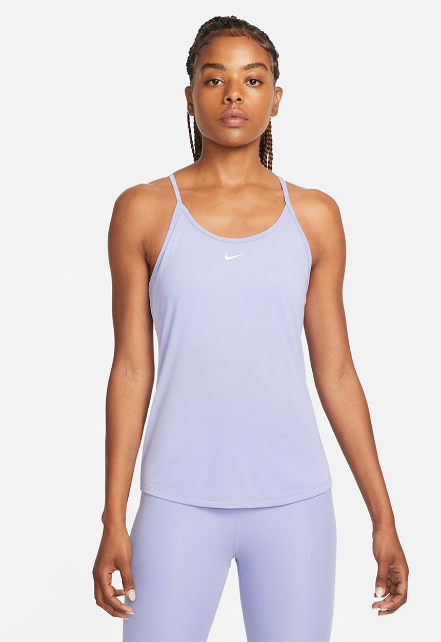 Nike - W nk one df elstka std tank - light thistle