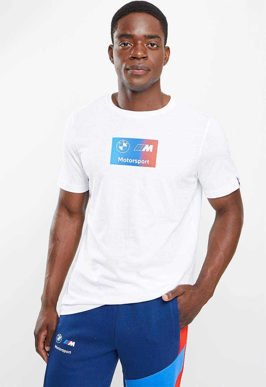 PUMA - Bmw mms logo tee + - puma white