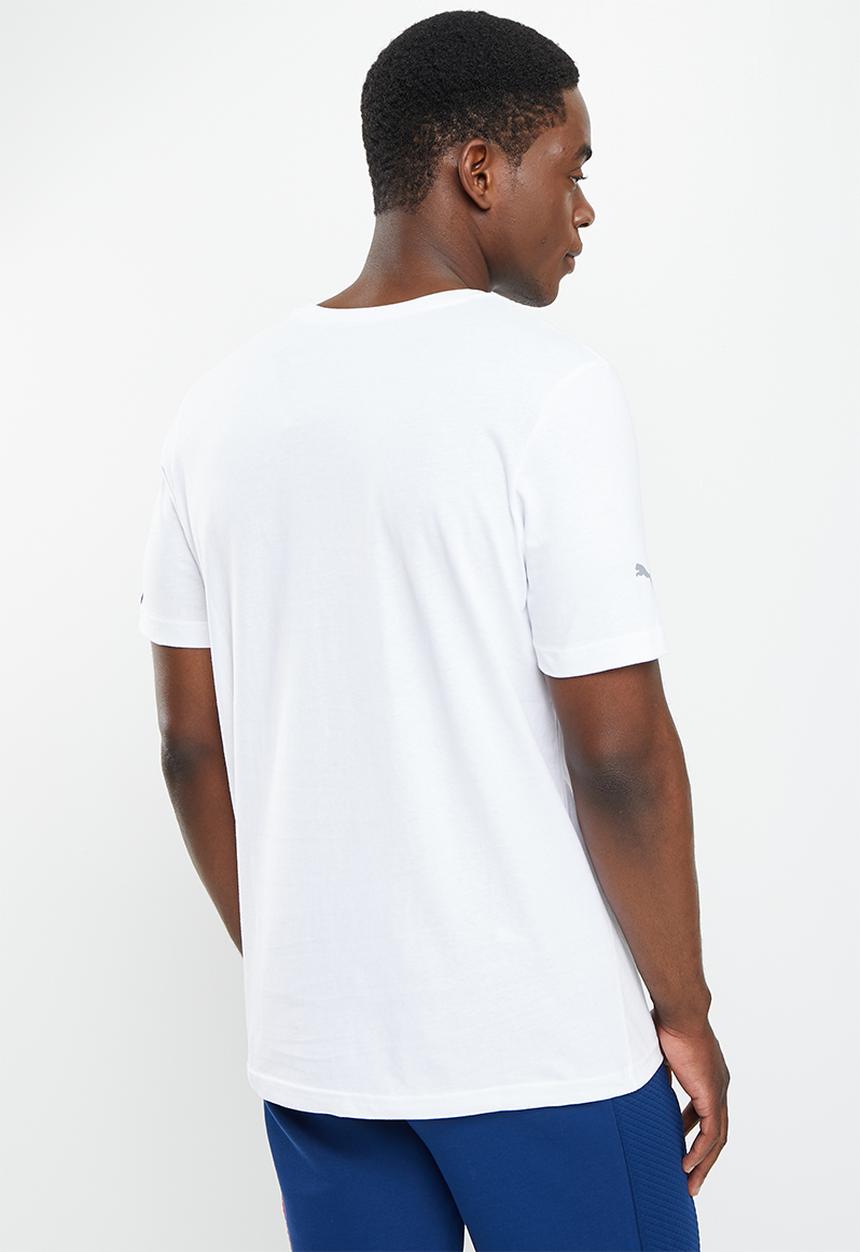 PUMA - Bmw mms logo tee + - puma white