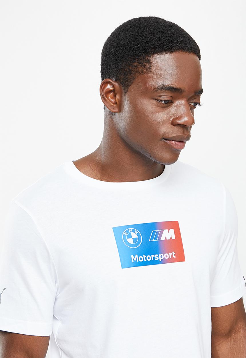 PUMA - Bmw mms logo tee + - puma white