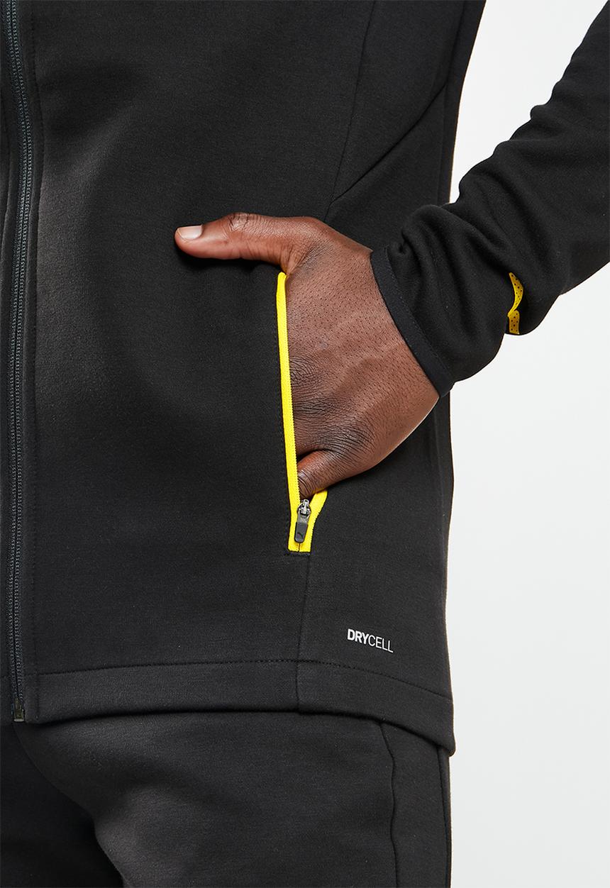 PUMA - Borussia Dortmund casuals hooded jacket - puma black