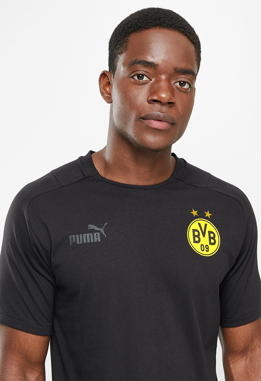 PUMA - Bvb casuals tee - puma black