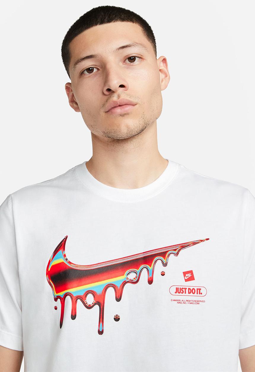 Nike - M nsw tee heatwave hbr - white