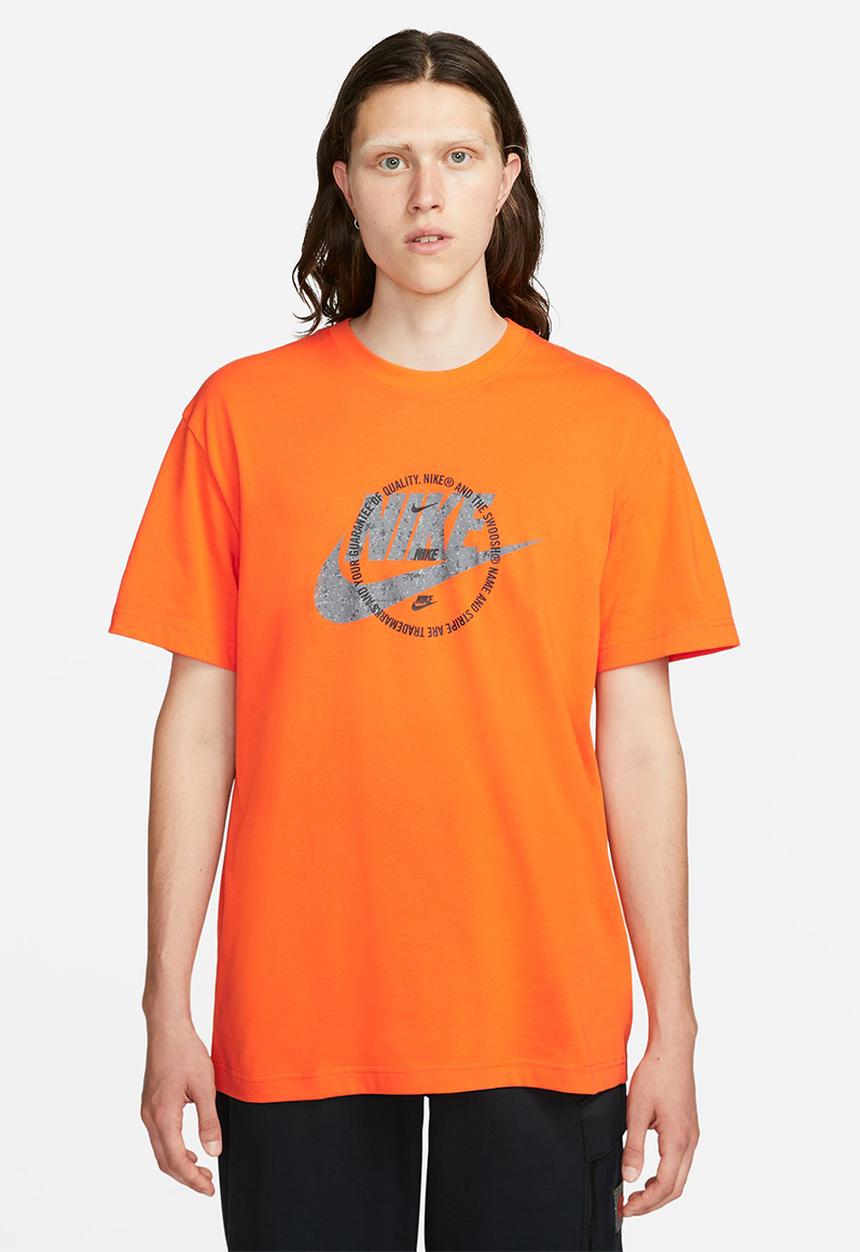 Nike - M nsw spu gpx short sleeve tee - safety orange